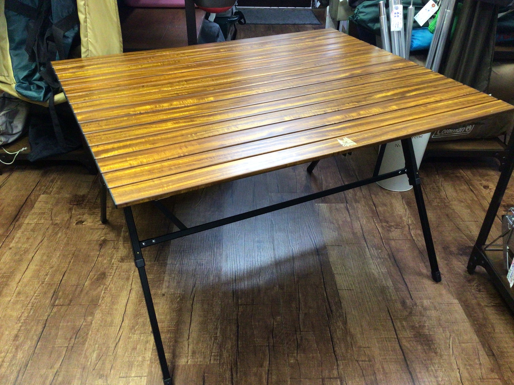 おまけ付き オガワ 折りたたみテーブル 3ハイ&ローテーブル ロング