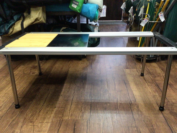 中古A】アイアングリルテーブル（IGT）フレームロング他5点セット