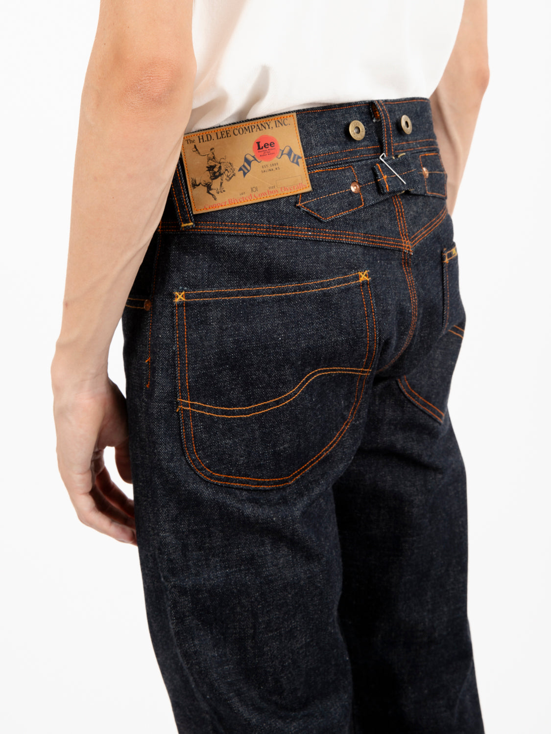 Lee - 101 Cowboy Pants Raw Indigo | STIMM