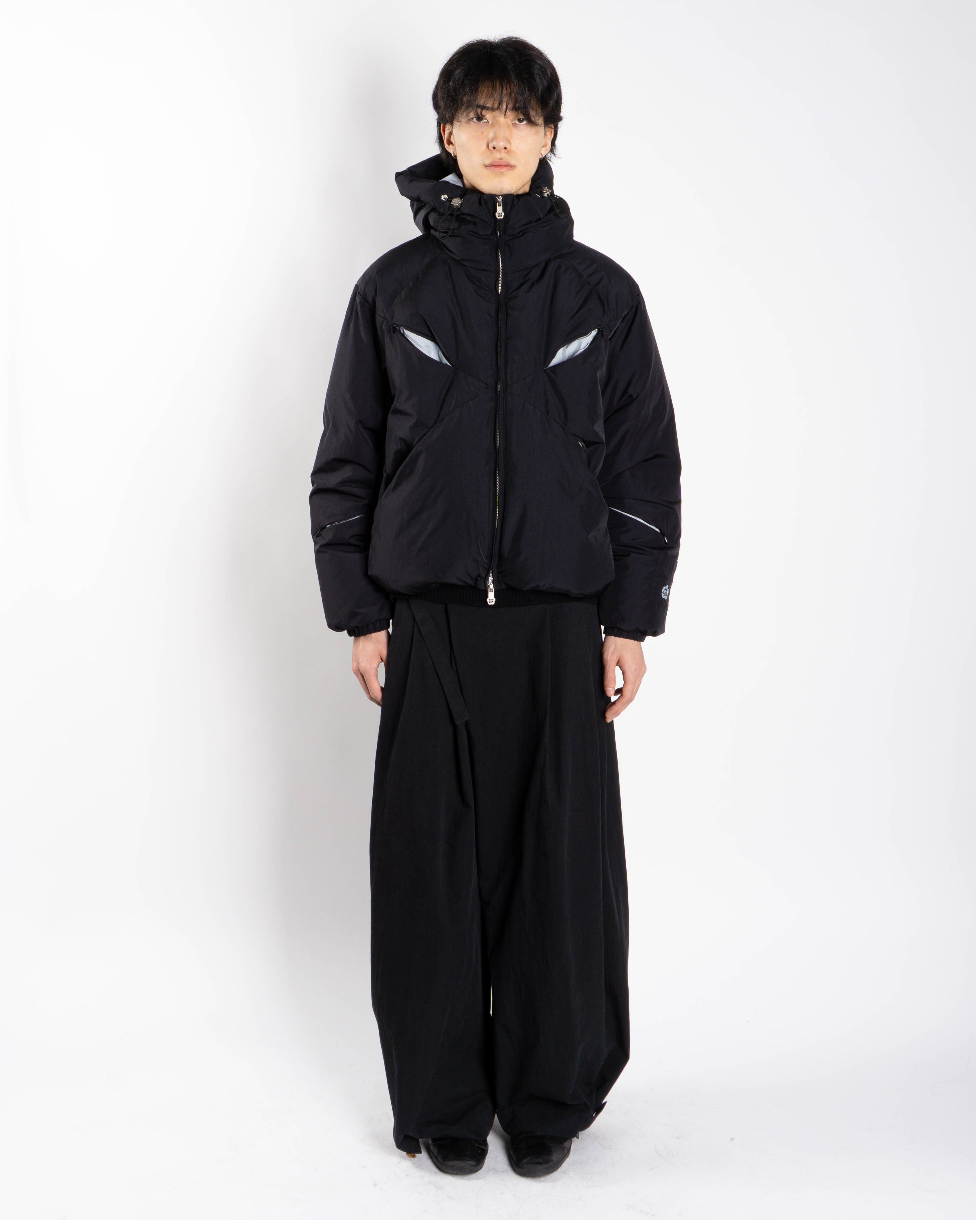 BLACK SKY BLUE ORIGAMI PUFFER – Sundae School