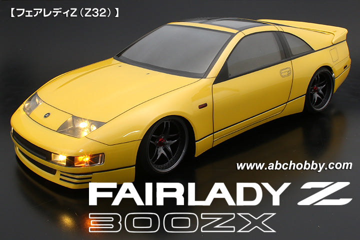 Nissan 300ZX Fairlady Z32 1-10 Body Set + Light Bucket Kit [ABC