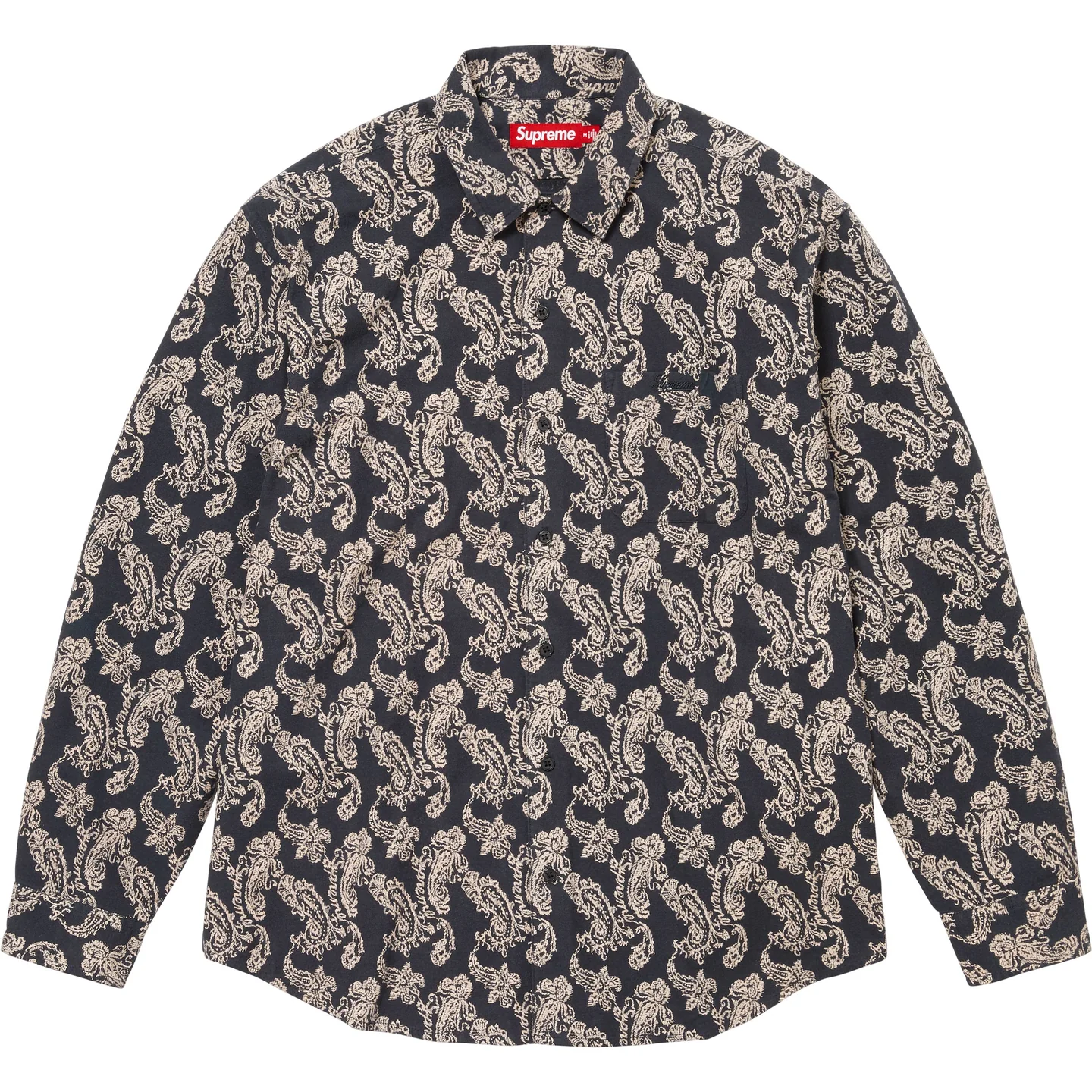 Paisley Flannel Shirt | Supreme 24fw