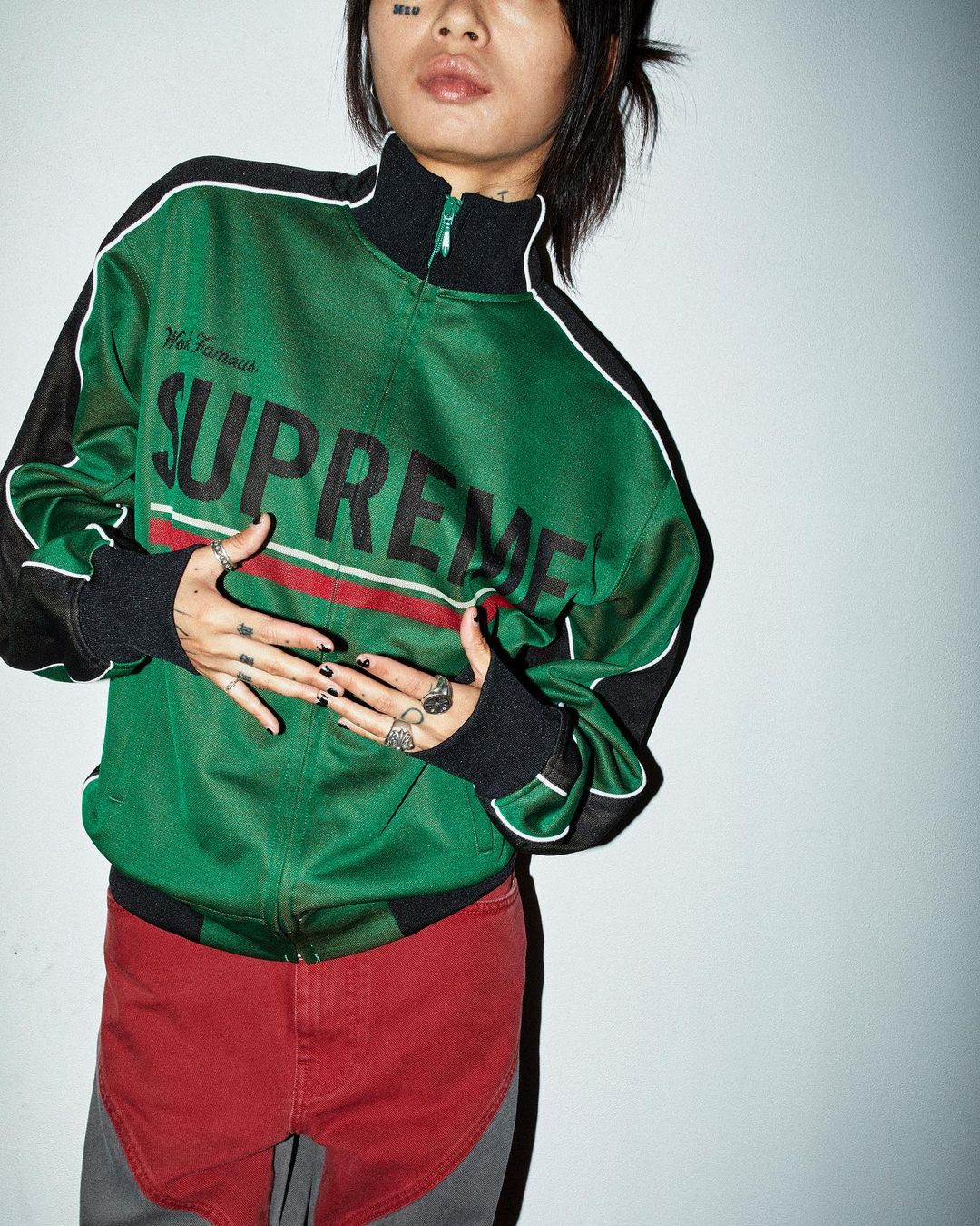 World Famous Jacquard Track Jacket | Supreme 22fw