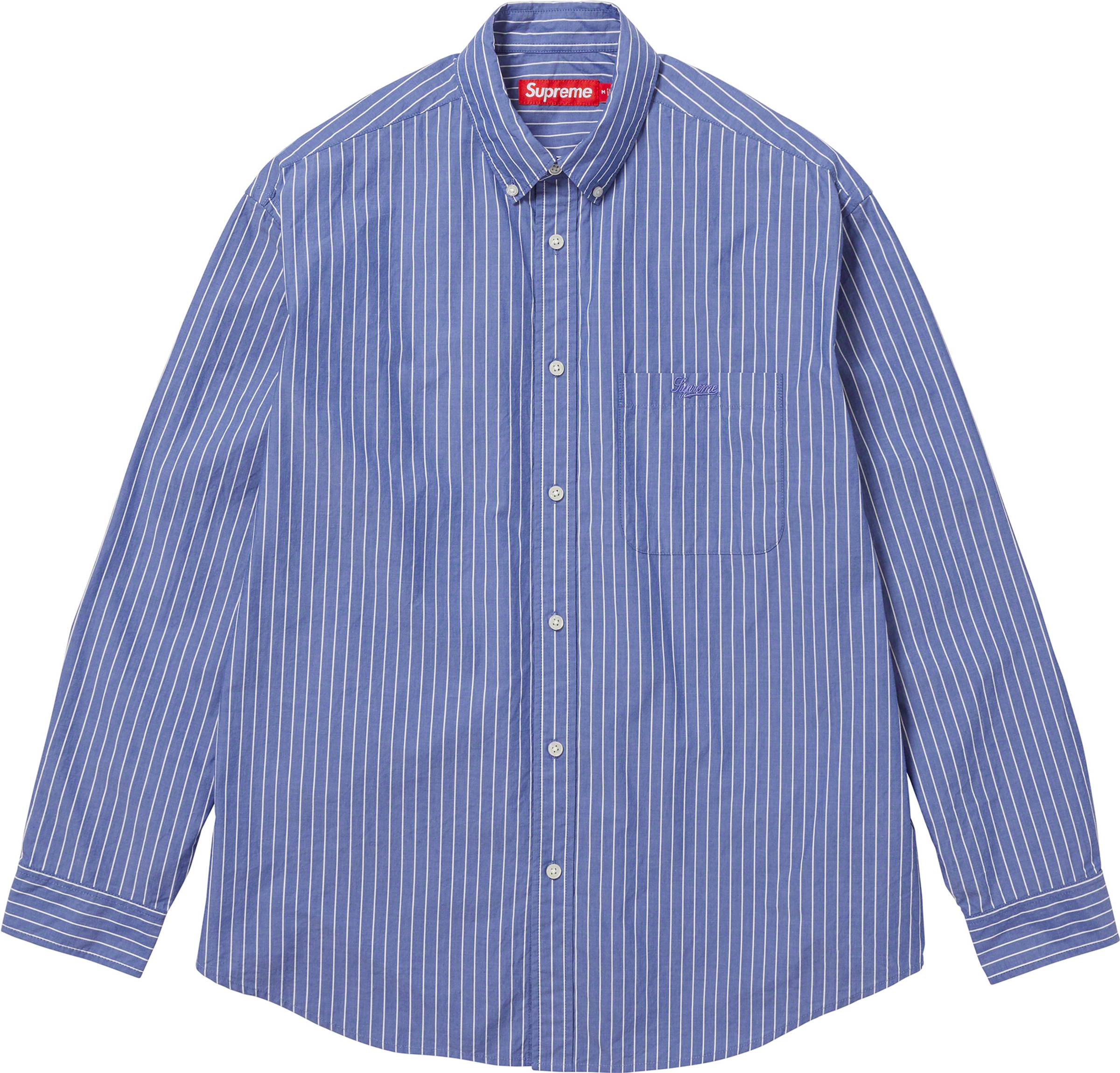 Loose Fit Stripe Shirt | Supreme 23fw