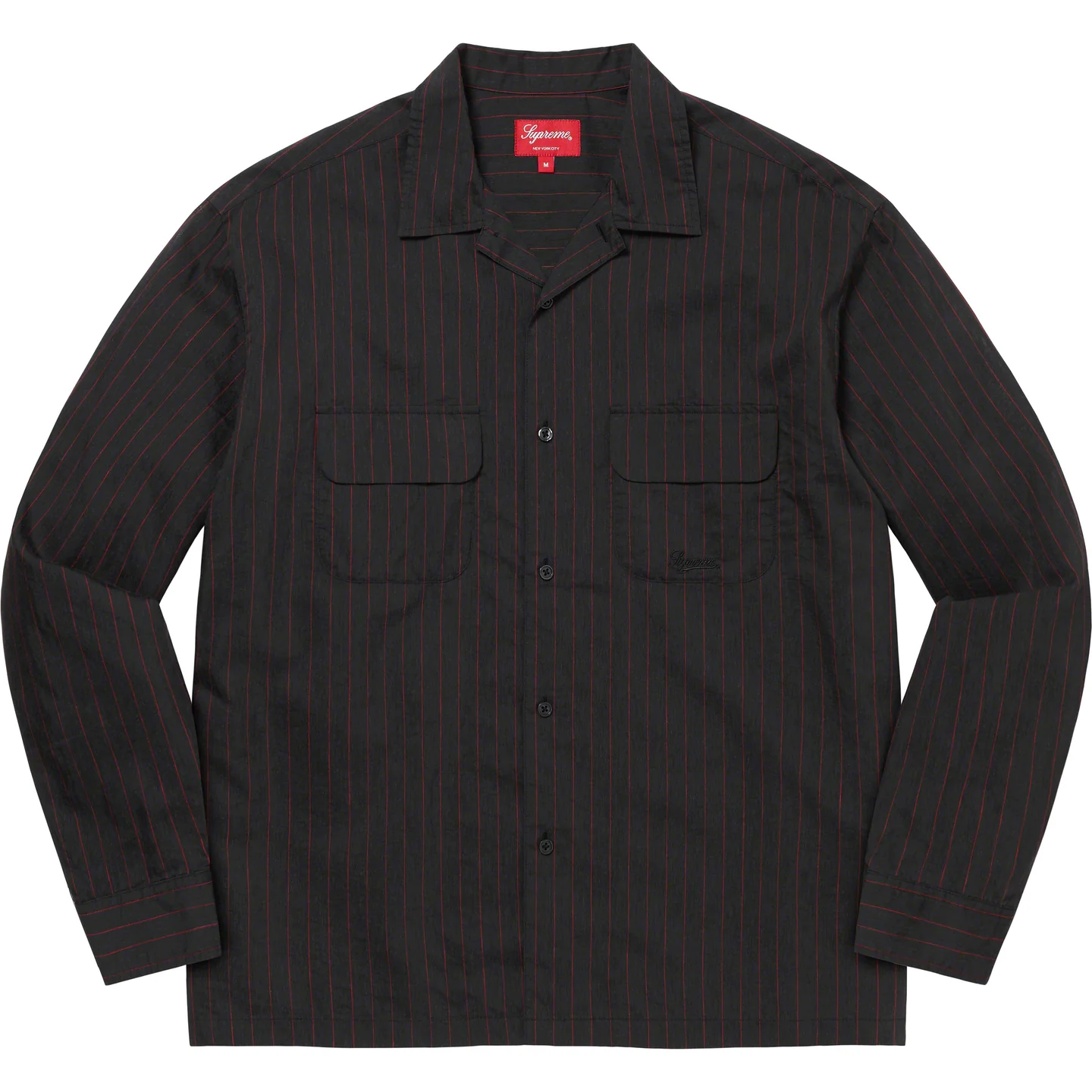 Pinstripe Linen Shirt | Supreme 23ss