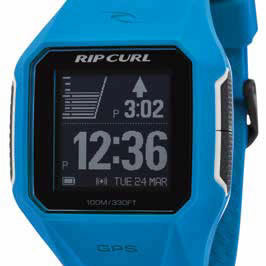 リップカールの世界初GPS サーフ・ウオッチ「SEARCH GPS 」からNEW