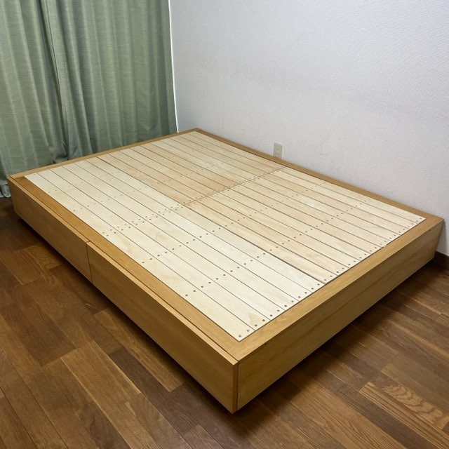 無印良品ベッドフレーム買取】東京都港区三田 ファミリー層のお客様